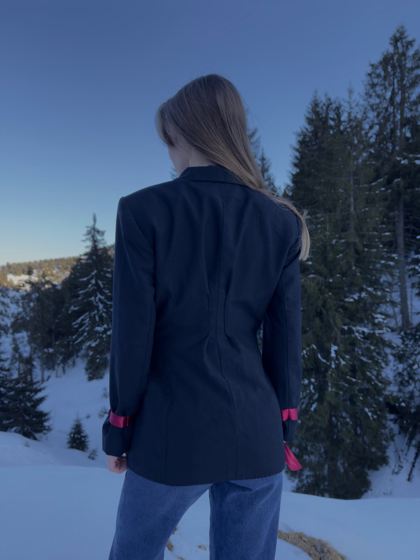 Corsettiere Bow Corset Blazer with wrist and bust details 🌹
