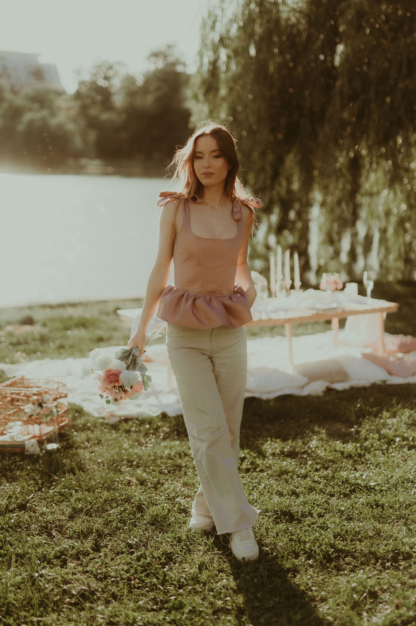 “Rosemilk” Corset Top