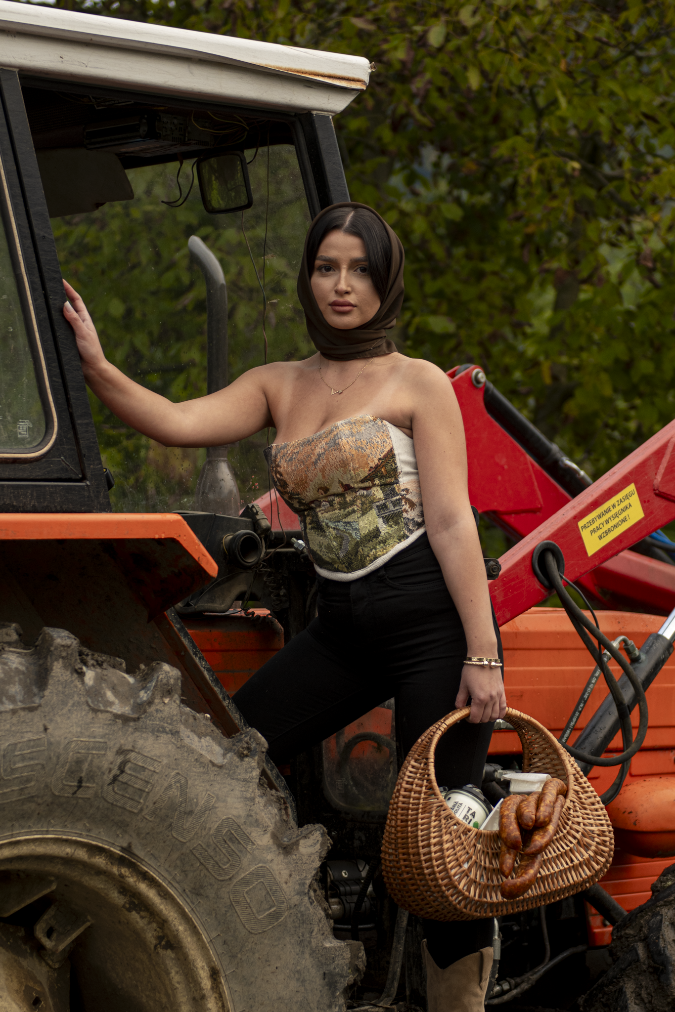 “Miorița” Corset Top