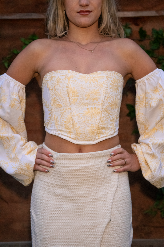 “Ileana-Cosânzeana” Corset Top