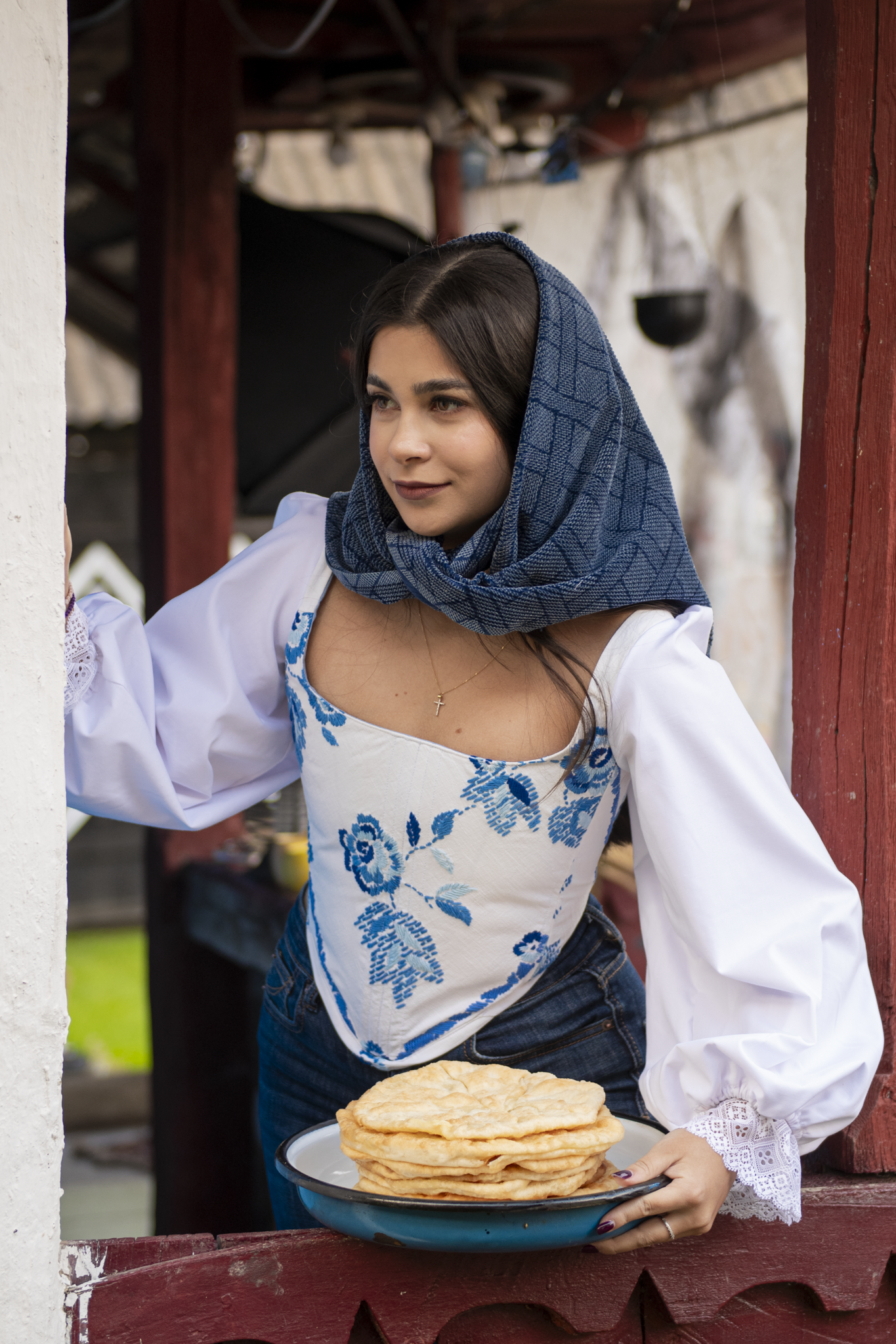 “Ielele” Corset Top with sleeves