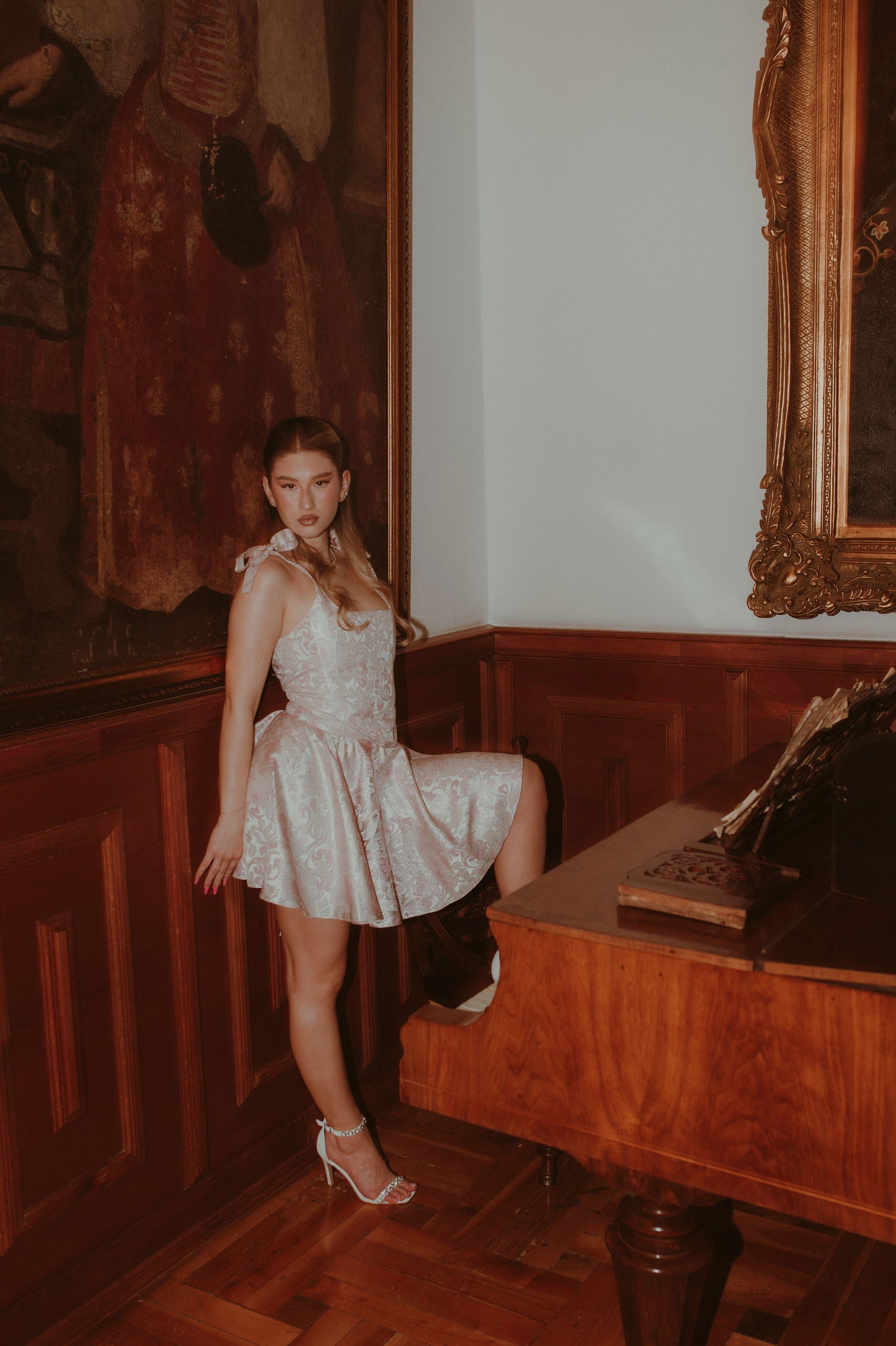 Queen Charlotte Set (Corset Top + Skirt)