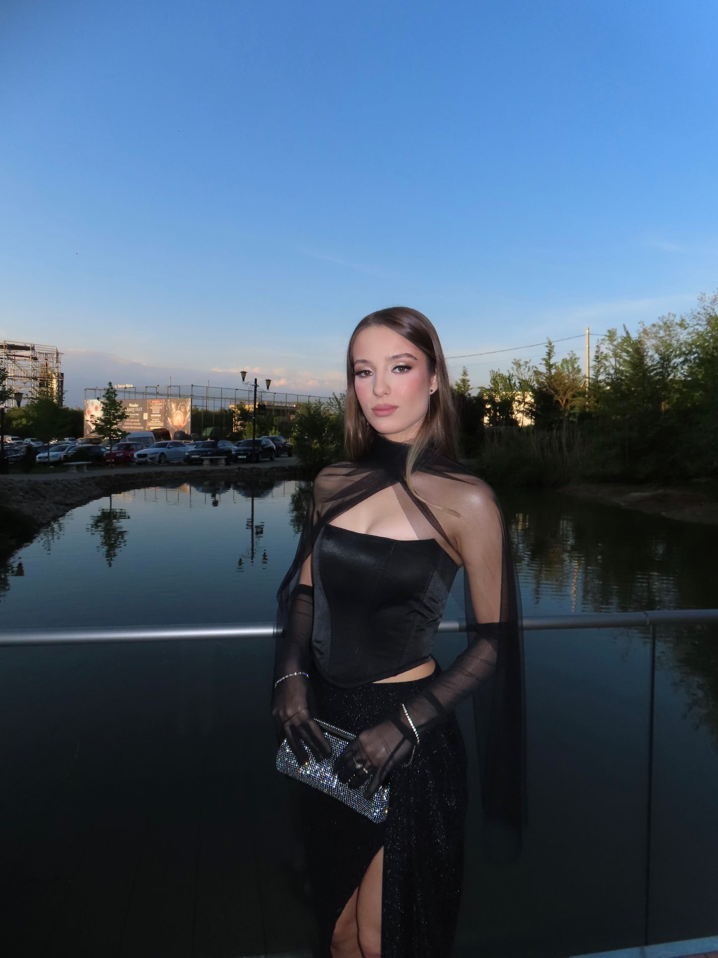 “Black Swan” Corset Top