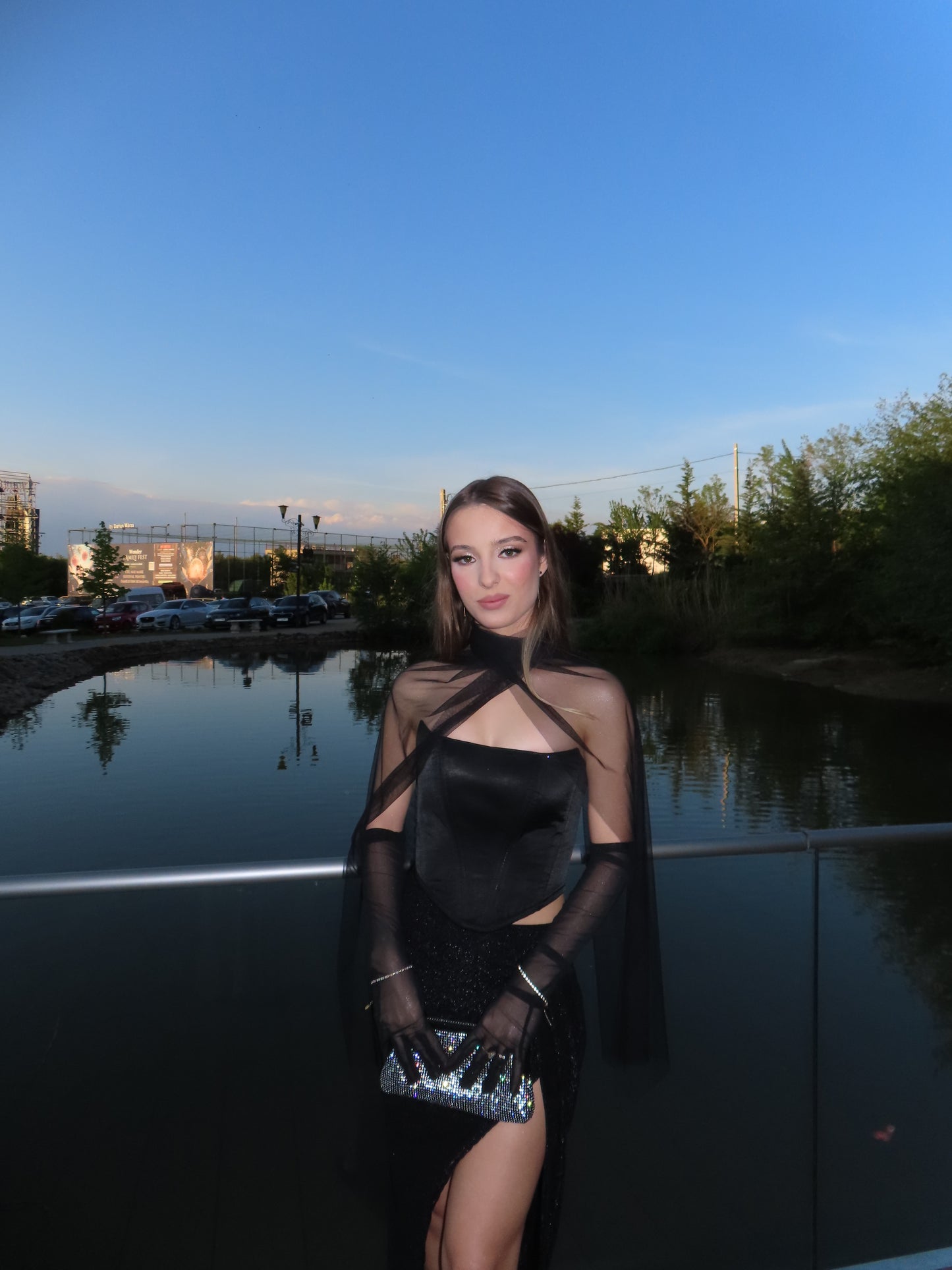 “Black Swan” Corset Top
