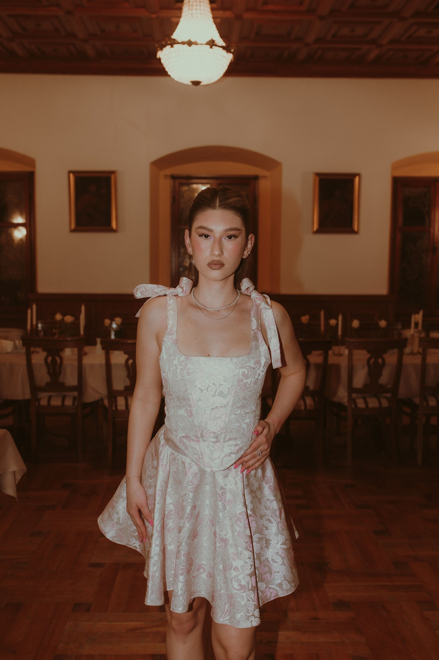 Queen Charlotte Set (Corset Top + Skirt)