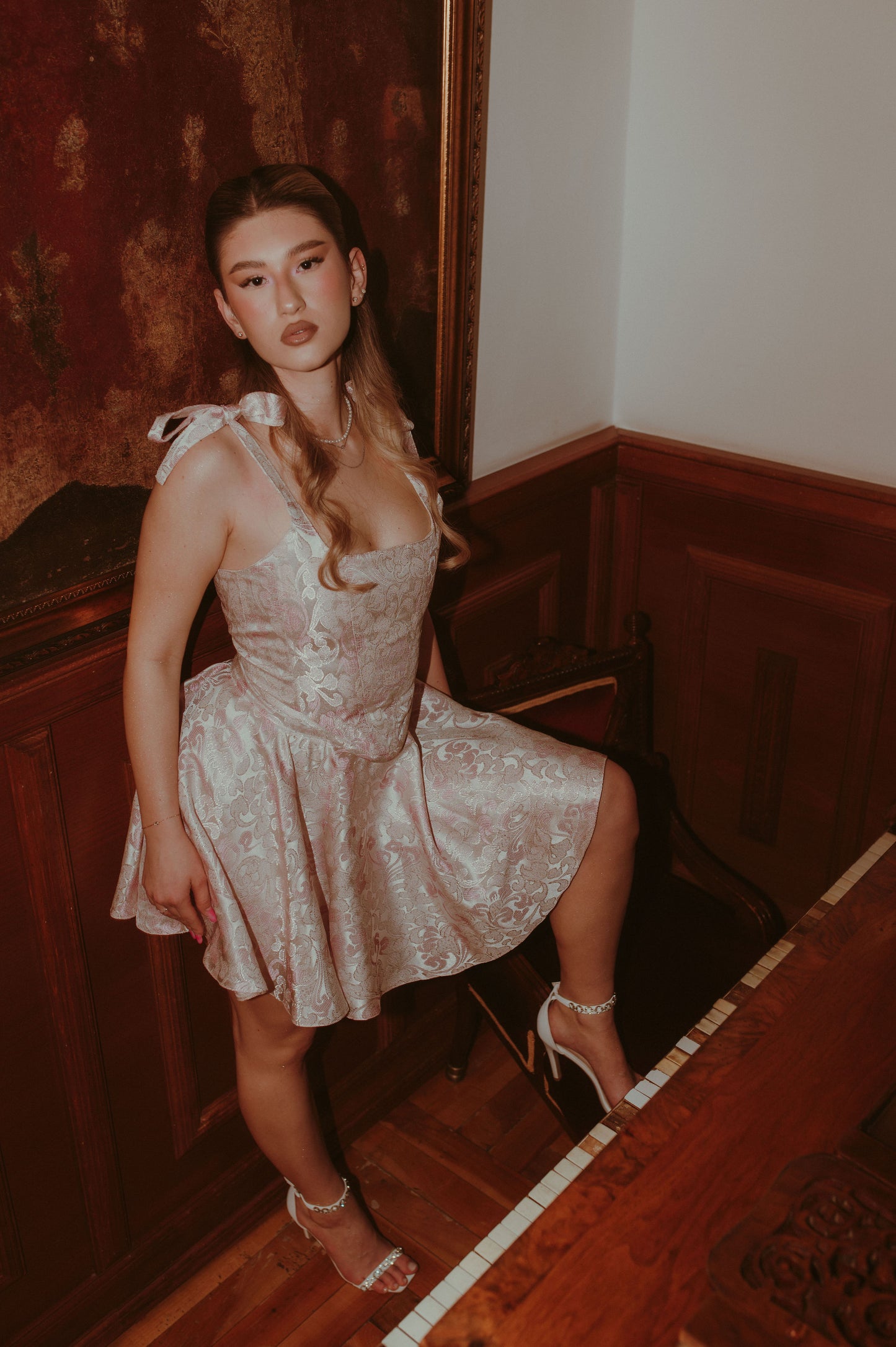 Queen Charlotte Set (Corset Top + Skirt)