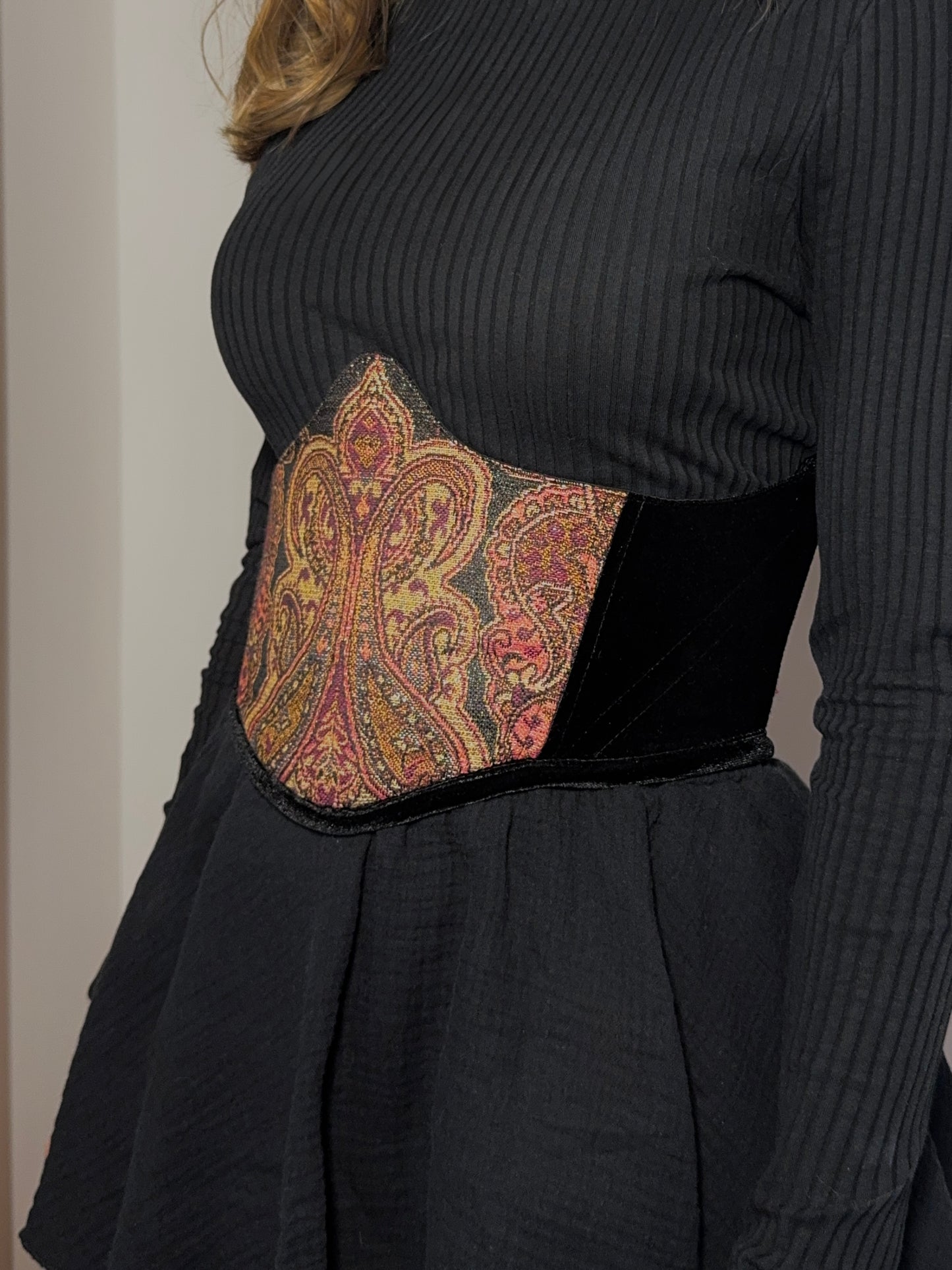 “Imperial Peony” Underbust Corset